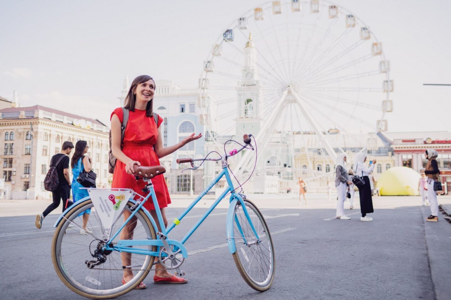 Захищено: Анастасія Макаренко: «Велосипед допоміг мені полюбити Київ»