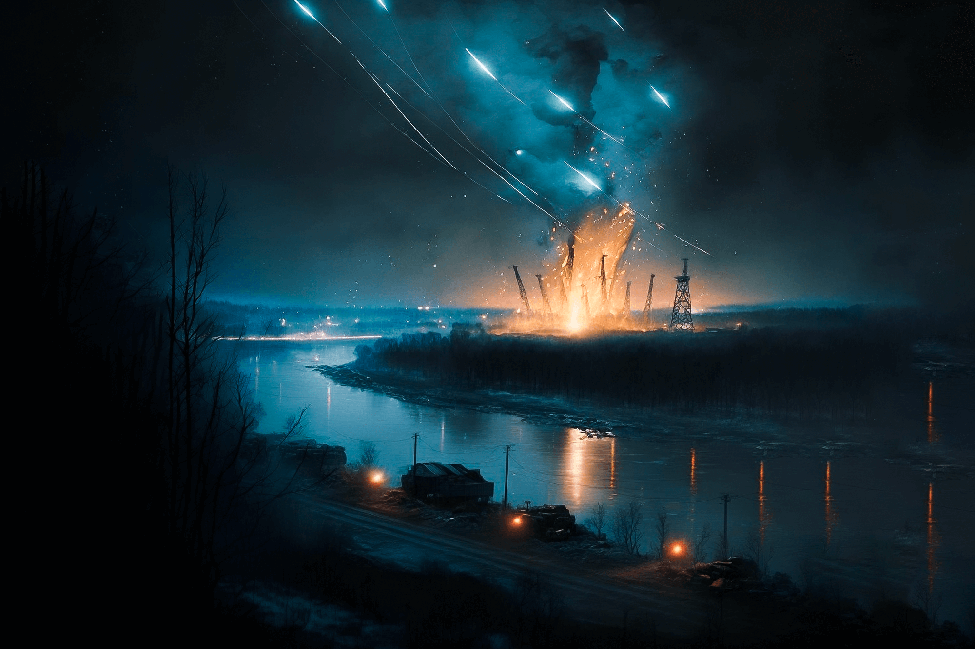 This is a war where all that lives is fighting for survival