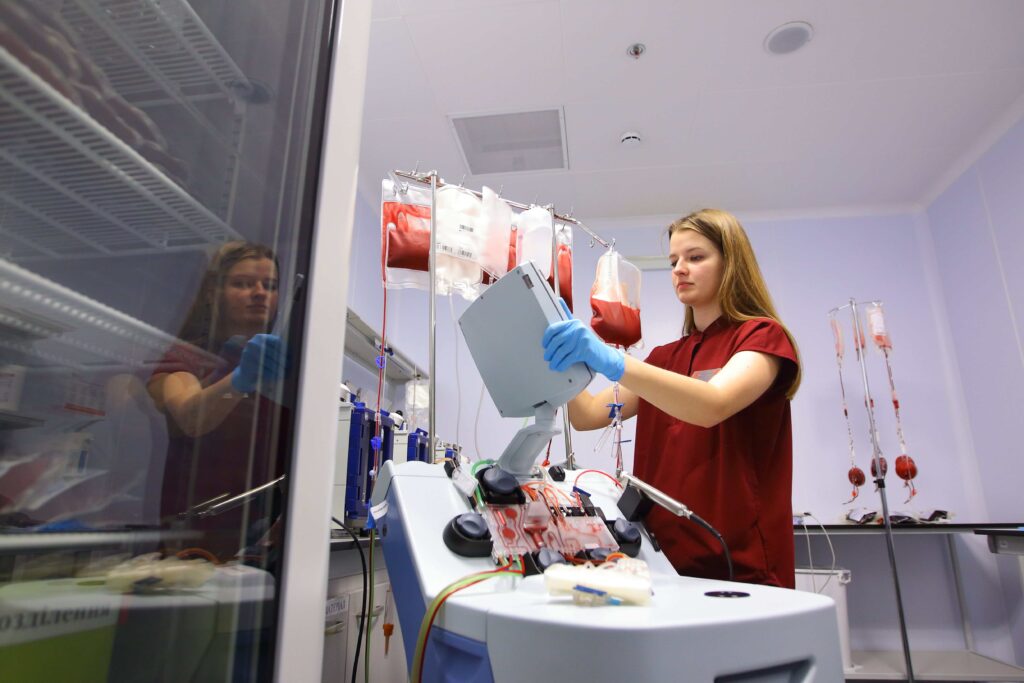 Вас турбує служба доставки крові