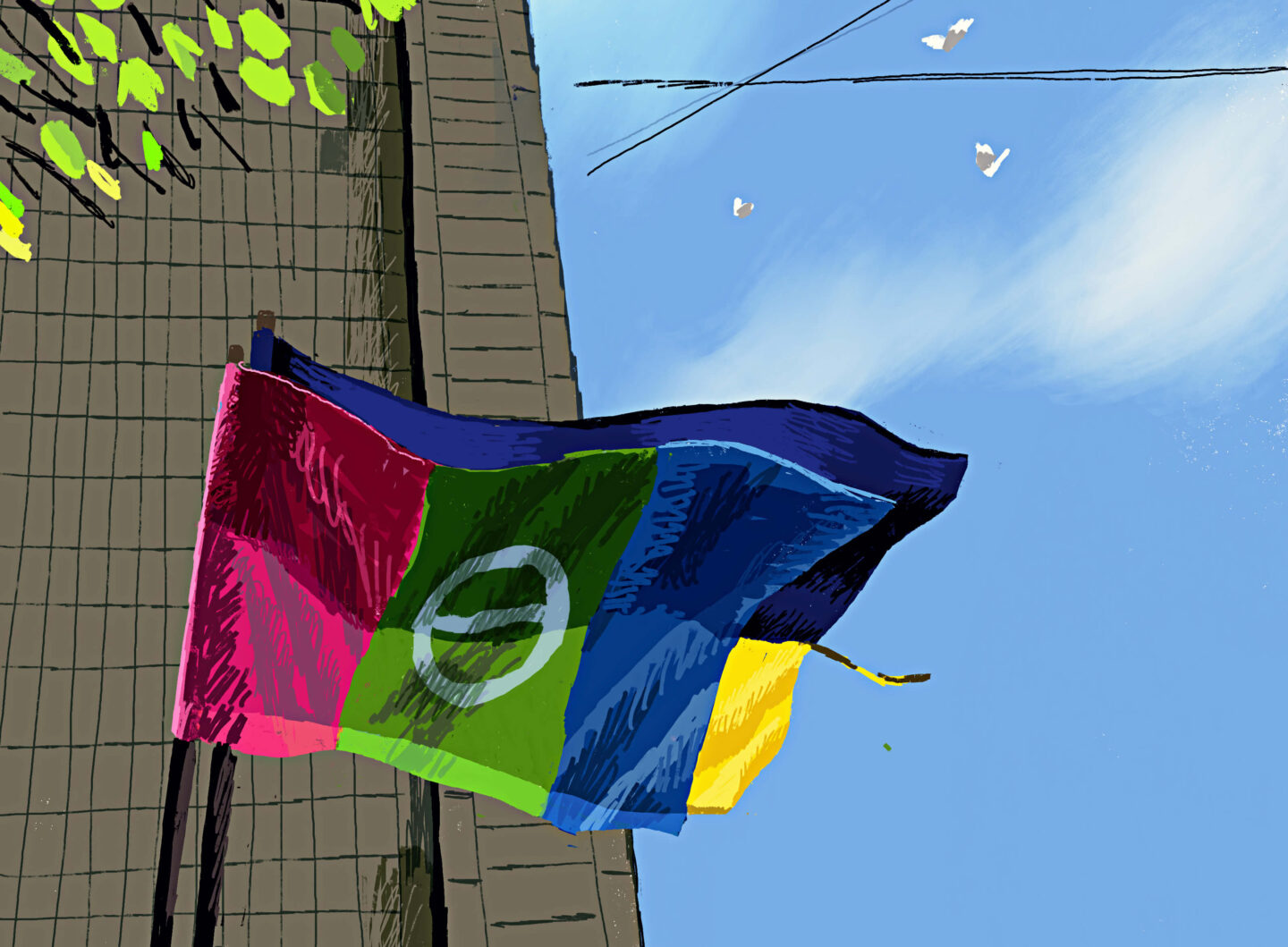 Bakhmut Island in Pozniaky